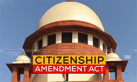 CAA Doesn't Affect Indian Citizens; Classification Reasonable ...