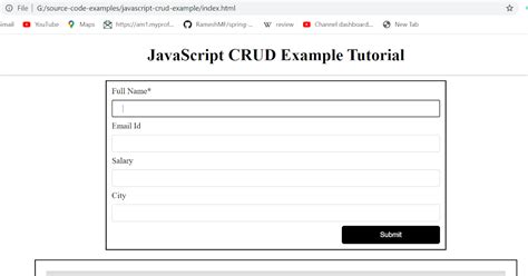 Image result for Crud Tutorial Java