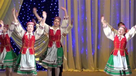 201504 Белорусский танец "Лявониха" - YouTube