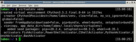 Image result for Python Code for Installing Virtual En From Console