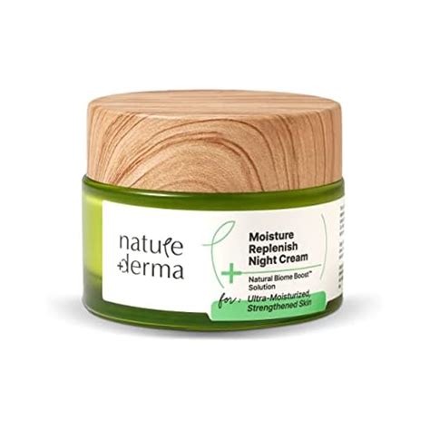 Nature Derma Moisture Replenish Night Cream with Natural Biome-Boost ...
