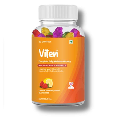 Viten Healthcare - Buy Complete Daily Wellness & Multivitamin Gummies ...
