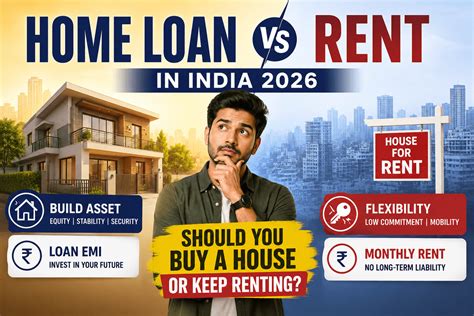 Home Loan vs Rent in India 2026: Should You Buy a House or Keep Renting ...