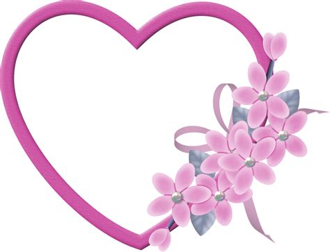 Love Vector Flower Heart, Artistic Heart Design, Nature Inspired Love ...
