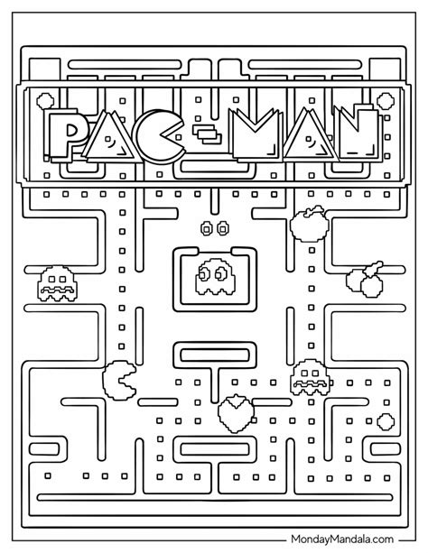 Free Printable Pac Man Templates - DRCullings Templates