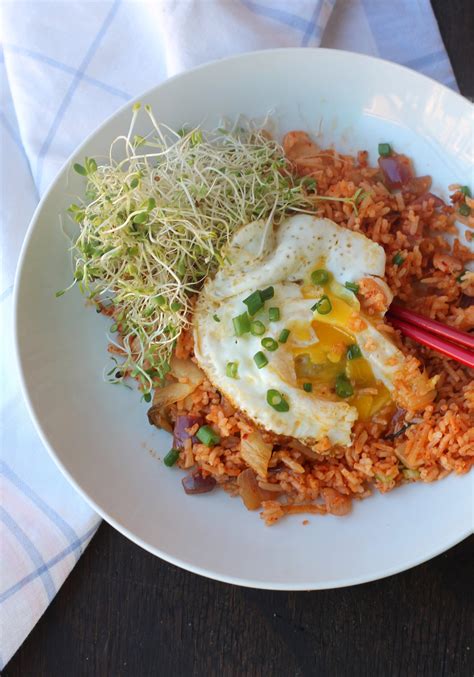 Kimchi Fried Rice - Food Pleasure and Health