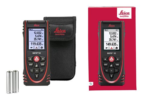 Leica Disto X3 Laser Distance Meter - 150m Measuring Range - Designed ...