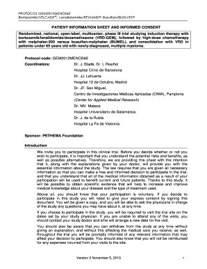 Fillable Online gem-pethema PATIENT INFORMATION SHEET AND INFORMED ...