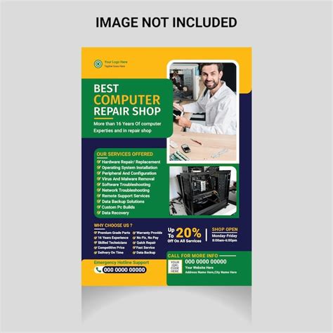 Computer Repair Advertisement 的图像结果