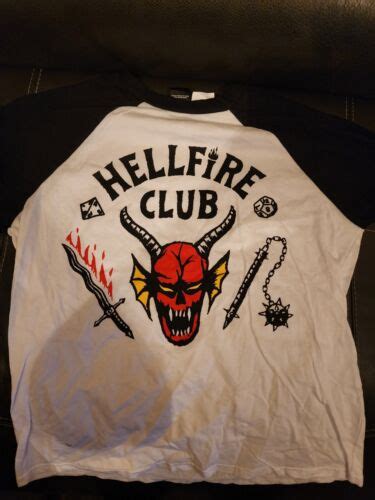Netflix Stranger Things Hellfire Club T-Shirt | Ubuy India
