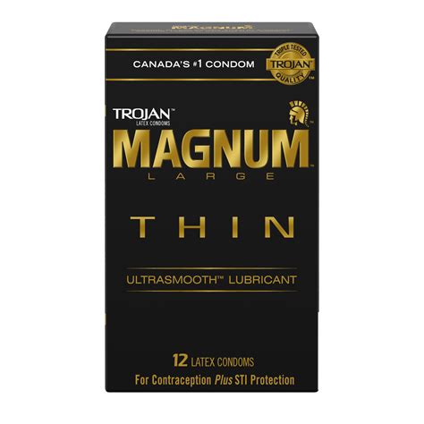 Trojan | TROJAN™ MAGNUM™ Thin Lubricated Condoms
