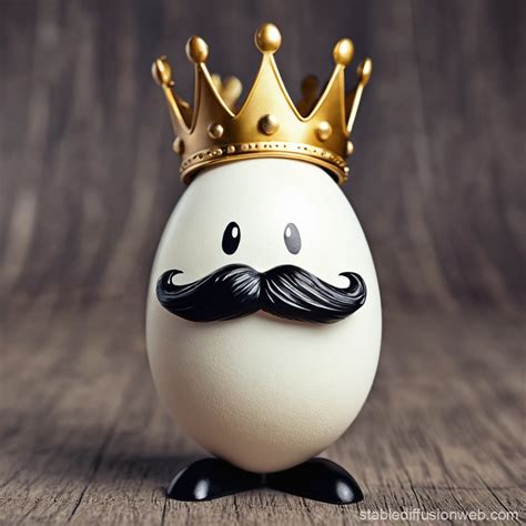 Egg King in Flash Game Style | Stable Diffusion Online