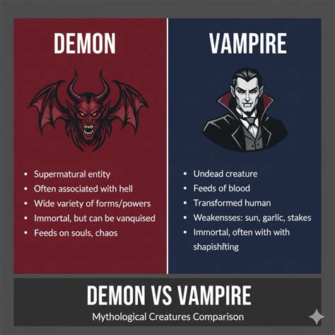 Demon Vs Vampire: What's The Difference? » Differencess