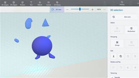 3D models from Paint 3D | Nadreamart