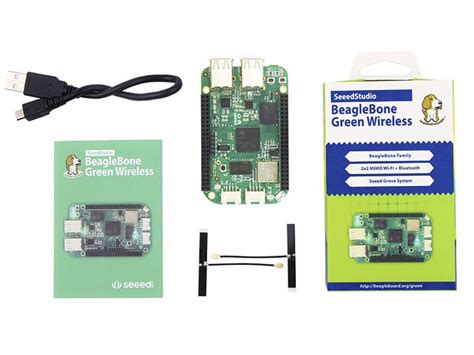 102010048 Seeed Studio | Seeed Studio BeagleBone Green (BBG) Wireless ...