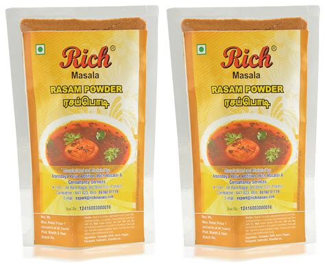 Rich Masala Rasam Powder, 100 g (Pack of 2) : Amazon.in: Grocery ...