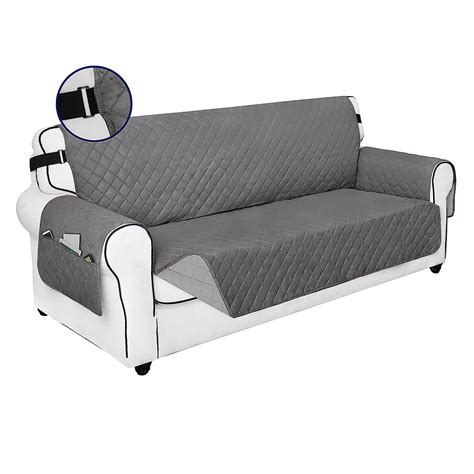 PureFit Reversible Quilted Sofa Cover, Spill, and Water Resistant ...