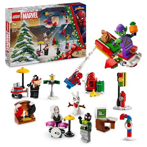 LEGO 76293 Marvel Spider-Man Advent Calendar – 246 Pieces – Whizzy Wagon