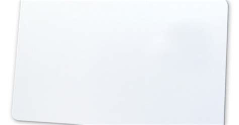 LINQS® NFC PVC Card (Set of 10) | NXP NTAG213 Chip | White - Printable