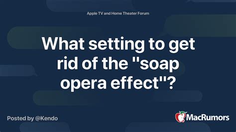 Image result for Soap Opera Effect Example