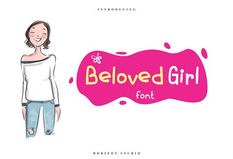 Beloved Girl шрифт