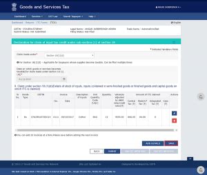 How to file GST ITC-01 and FAQs