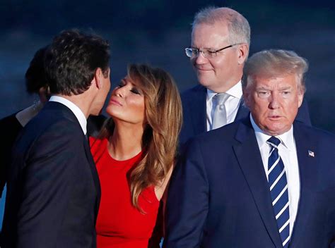 Melania And Trudeau