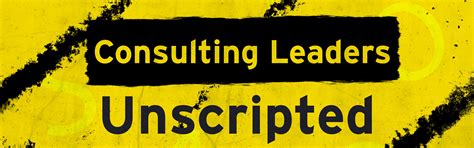 Consulting Leaders Unscripted: Conversations with our trailblazers | EY ...
