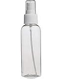 SPC 100 ml Empty Square Plastic Transparent Refillable Fine Mist Spray ...