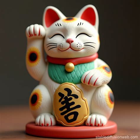 lucky cat sculpture Prompts | Stable Diffusion Online