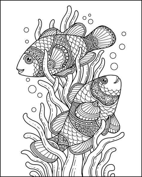 Printable Animal Coloring Pages For Adults - Editable Blank Worksheets – Free & Instant Download