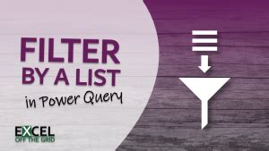 Image result for Filter Button in Power Query Editor