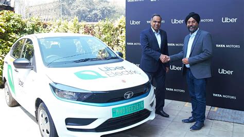 Uber signs MoU with Tata Motors to bring 25,000 EVs on platform in ...