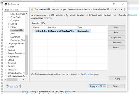 How to Solve Exception Thread Main Error String in Java Selenium 的图像结果