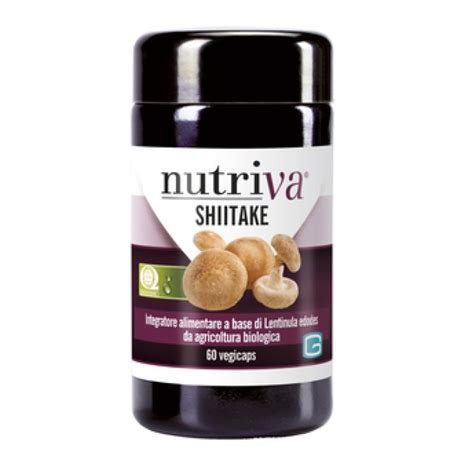 Nutriva Shitake Food Supplement 60 Capsules