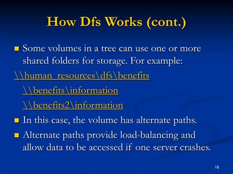 Distributed File System DFS Tree Structure 的图像结果