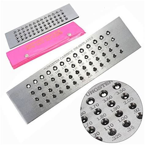 SURBHI CHEMS Tungsten Carbide Wire Draw Plate for Jewelry Making Round ...