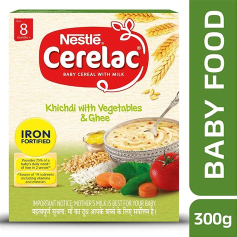 Mum’s Care Organic Baby Cereal with Ragi and Moong Dal, 300 gm Jar ...