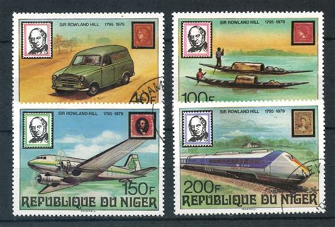 1979 - NIGER - ROWLAND HILL 4v. - USATI - LOTTO/30000 | FRANCOBOLLI