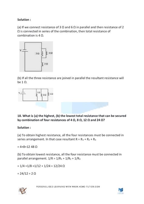 NCERT Solutions for Class 10 Science Chapter 12 的图像结果