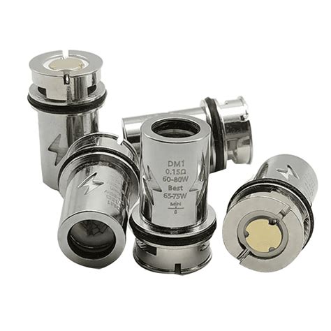 Buy 5Pcs Replacement Coil Head TPP Pod Coil DM1 0.15Ohm for VOOPOO Drag ...