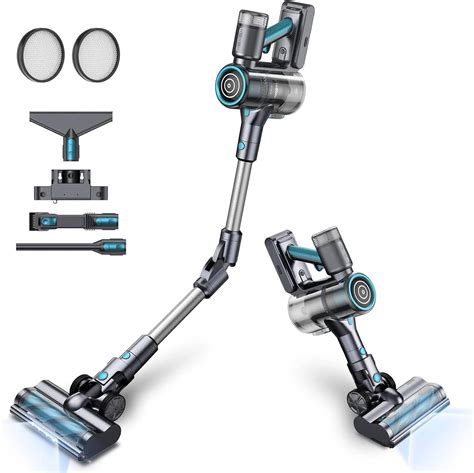 Oraimo 110AW/ 27 Kpa Cordless Stick Vacuum, Lightweight Cordless Vacuum ...