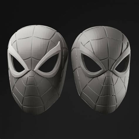 🦸‍♂️ SPIDERMAN MASK - MARVEL・ 3D File for 3D printing・Cults