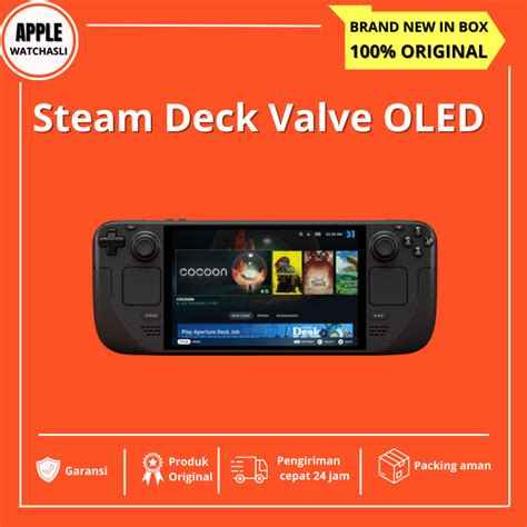 Jual Steam Deck Valve Handheld Gaming OLED 256GB 512GB 1TB LCD | Shopee ...