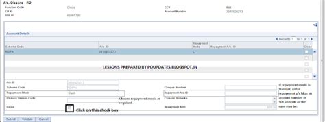 Finacle Training Lesson 17 - RD Account Closure