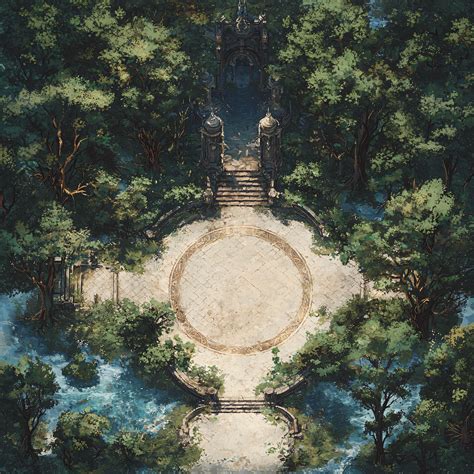 10 Shrine Battle Maps, Dnd Battle Map, Pathfinder, D&D, Battlemap, Dungeons and Dragons, Roll20 ... - shore of dreams dnd map