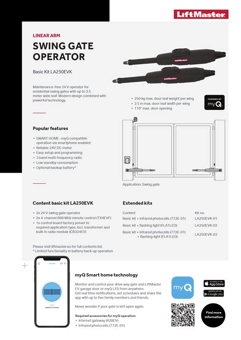 LiftMaster 780EV Wireless Keypad Instruction Manual