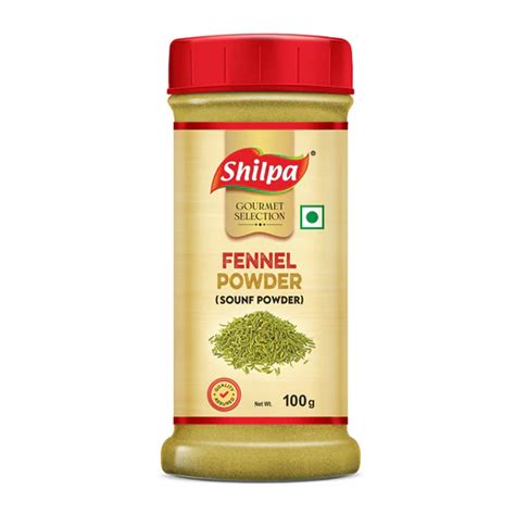 Shilpa Saunf (Fennel) Powder 100g Jar Pack – Shilpafoodsindia