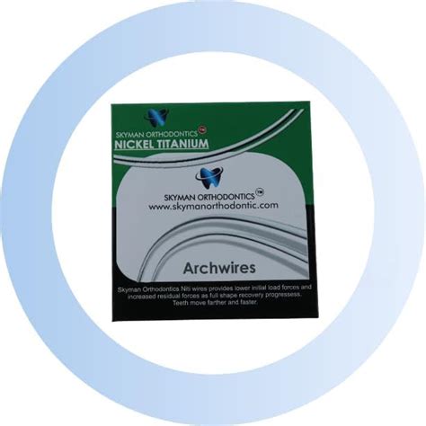 Skyman orthodontics Sky Niti Arch Wires Round arches for every kind of ...