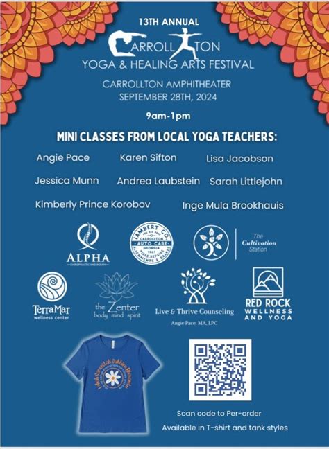 Carrollton Yoga and Healing Arts Festival, Carrollton Amphitheatre Off ...